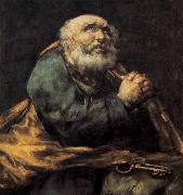 St Peter Repentant Francisco de Goya